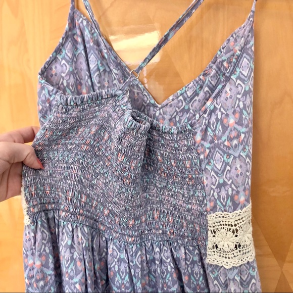 HOLLISTER CO. Pastel Purple Aztec Sun Dress | M - Picture 11 of 12